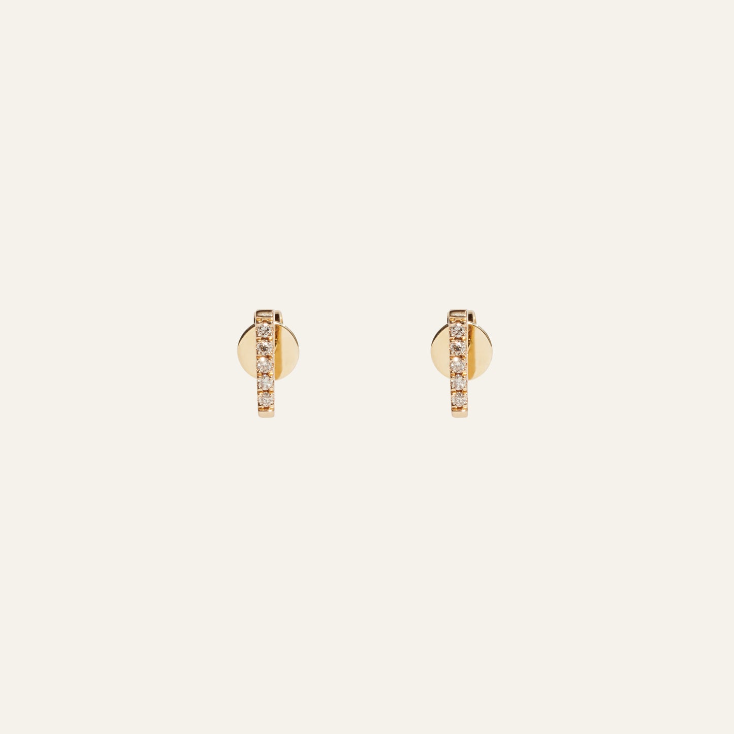 Diamond Bar Studs