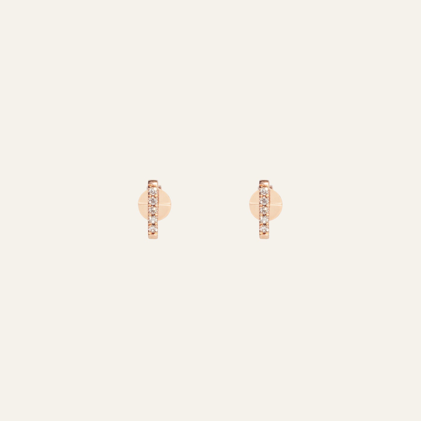 Diamond Bar Studs