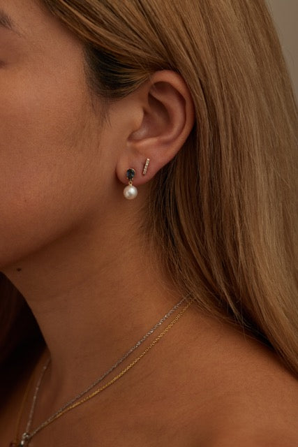 Diamond Bar Studs