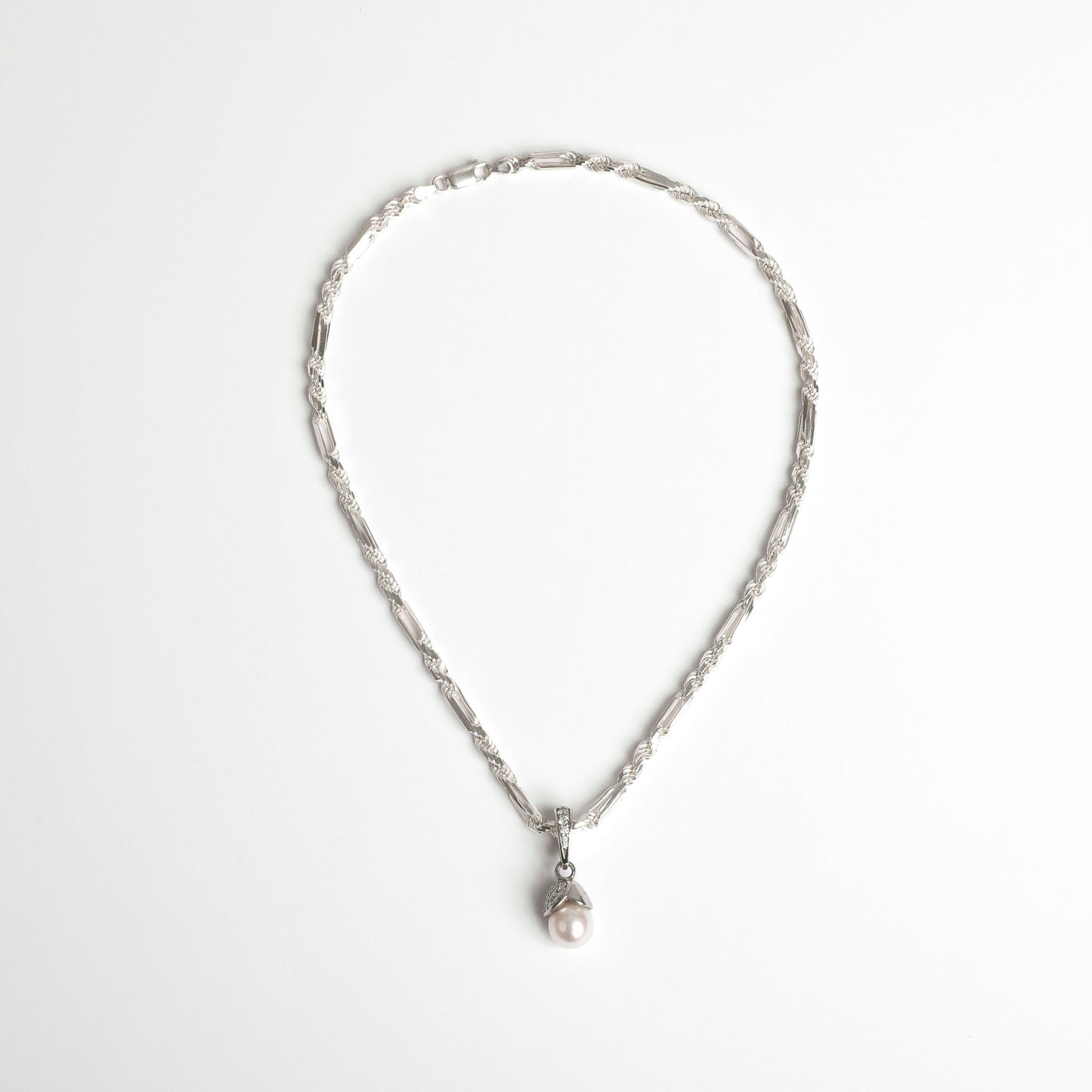 Blossom Pendant on Space Chain