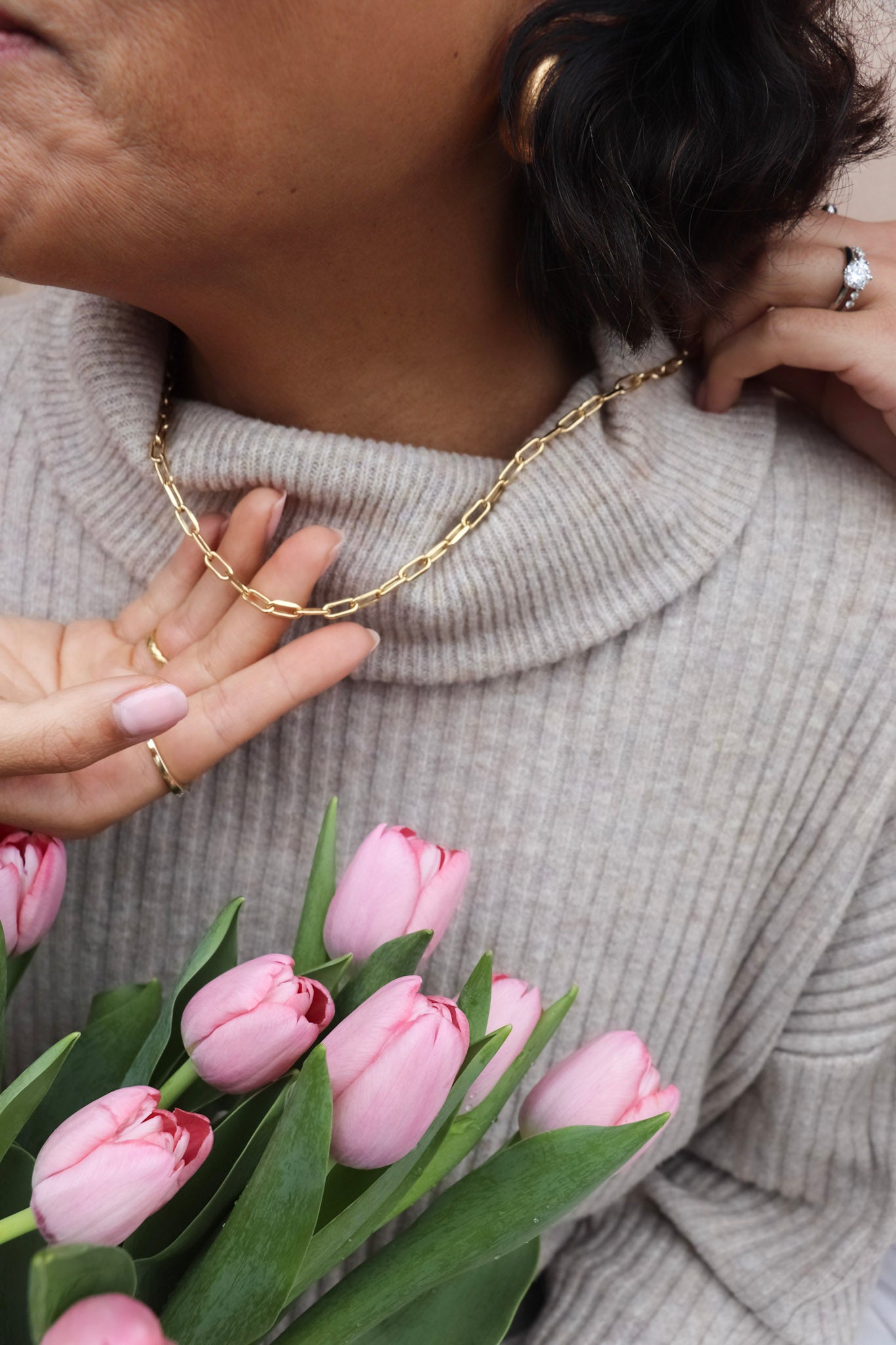 Open Clip Necklace