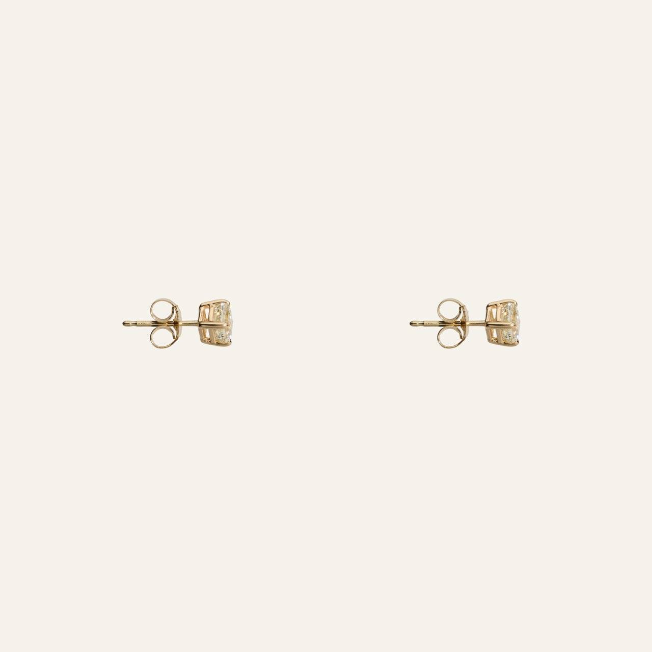 Asscher Diamond Studs