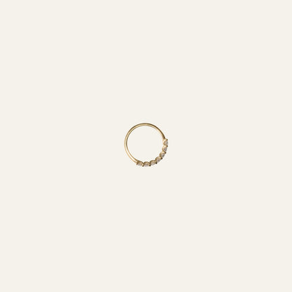 Oval Diamond Band
