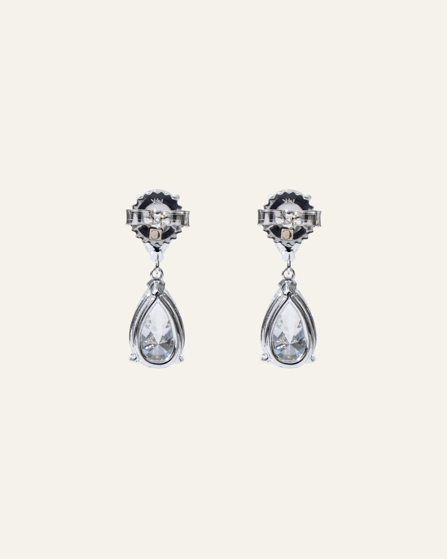 Pear Duet Drop Earrings