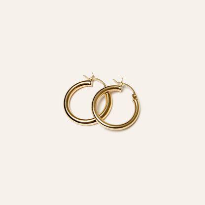 Sol Gold Hoops